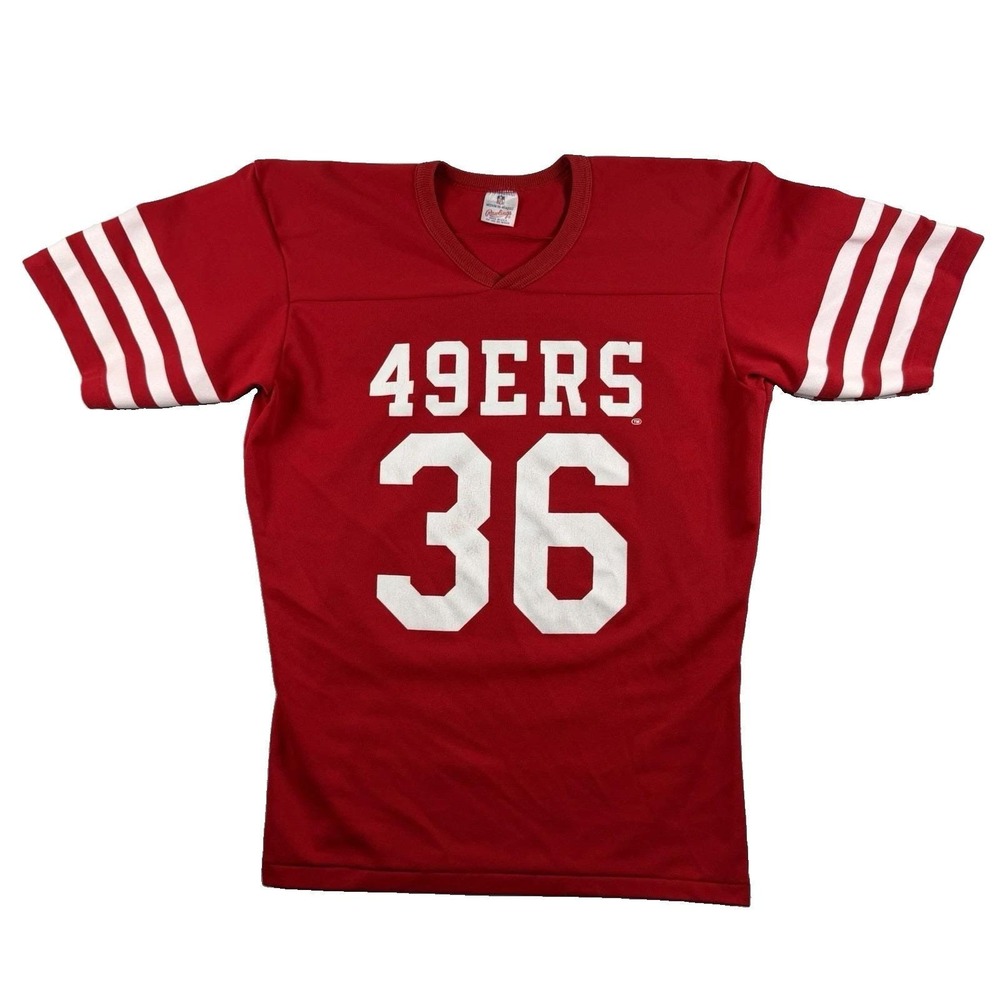 Vintage 80s #36 Fahnhorst San Francisco 49ers Jersey Mens M 38-40 Rawlings USA